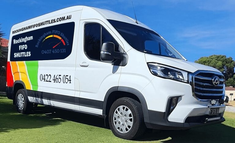 an image of one of our airport shuttle vans